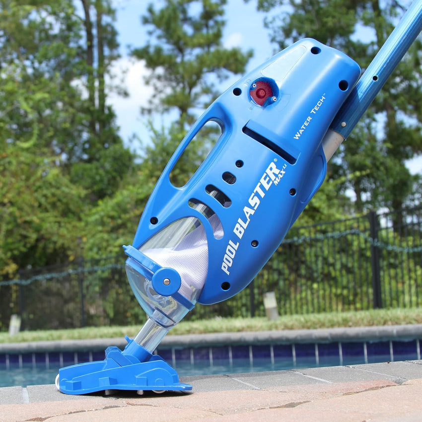 POOL BLASTER Max CG Commercial Grade Cordless Rechargeable Pool Vacuum Cleaner. High Capacity. Increased Power. 60 Min Run Time. Handheld. Hoseless. for In-Ground and Above Ground Pools