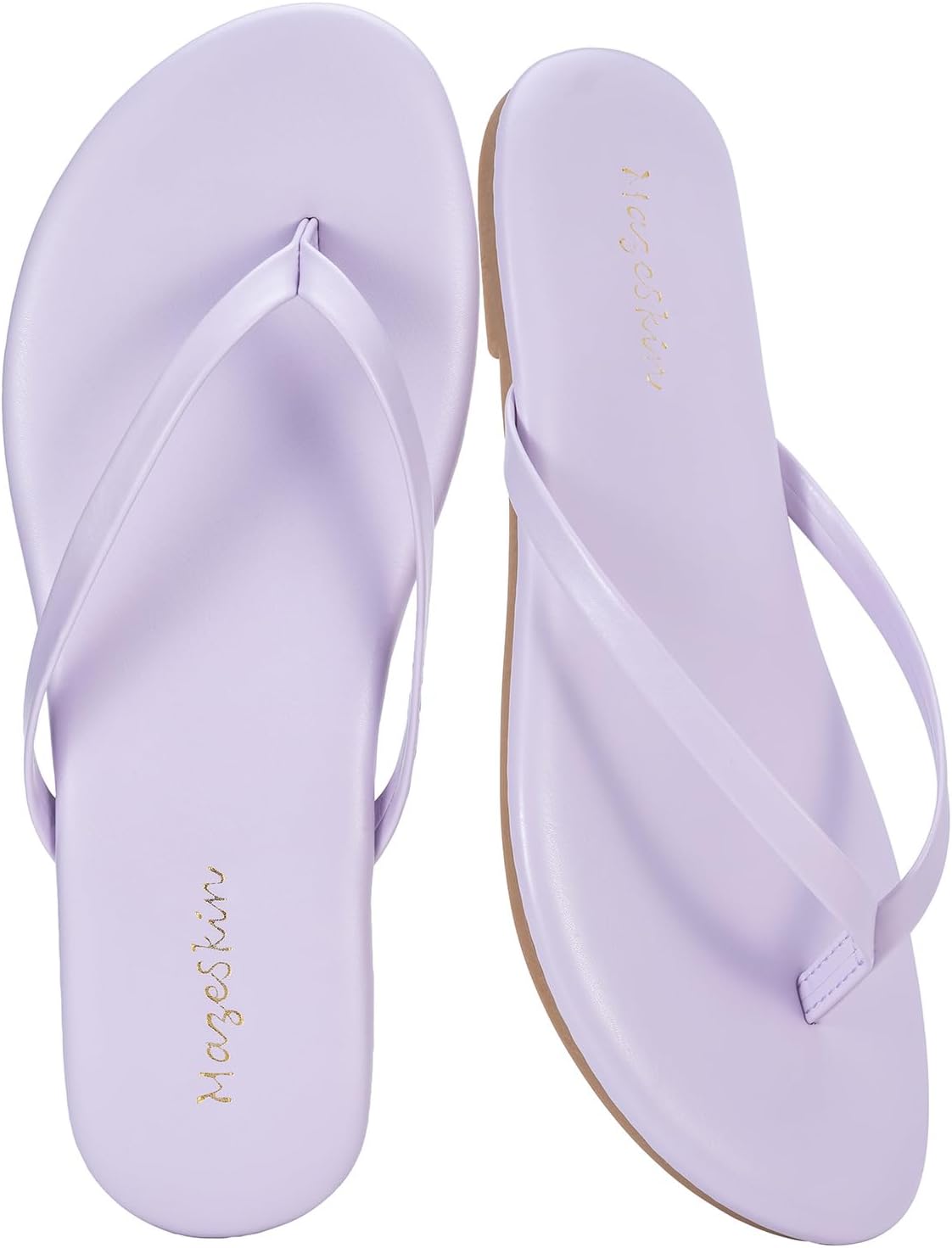Women's Memory Foam Comfortable Flat Thong Sandals