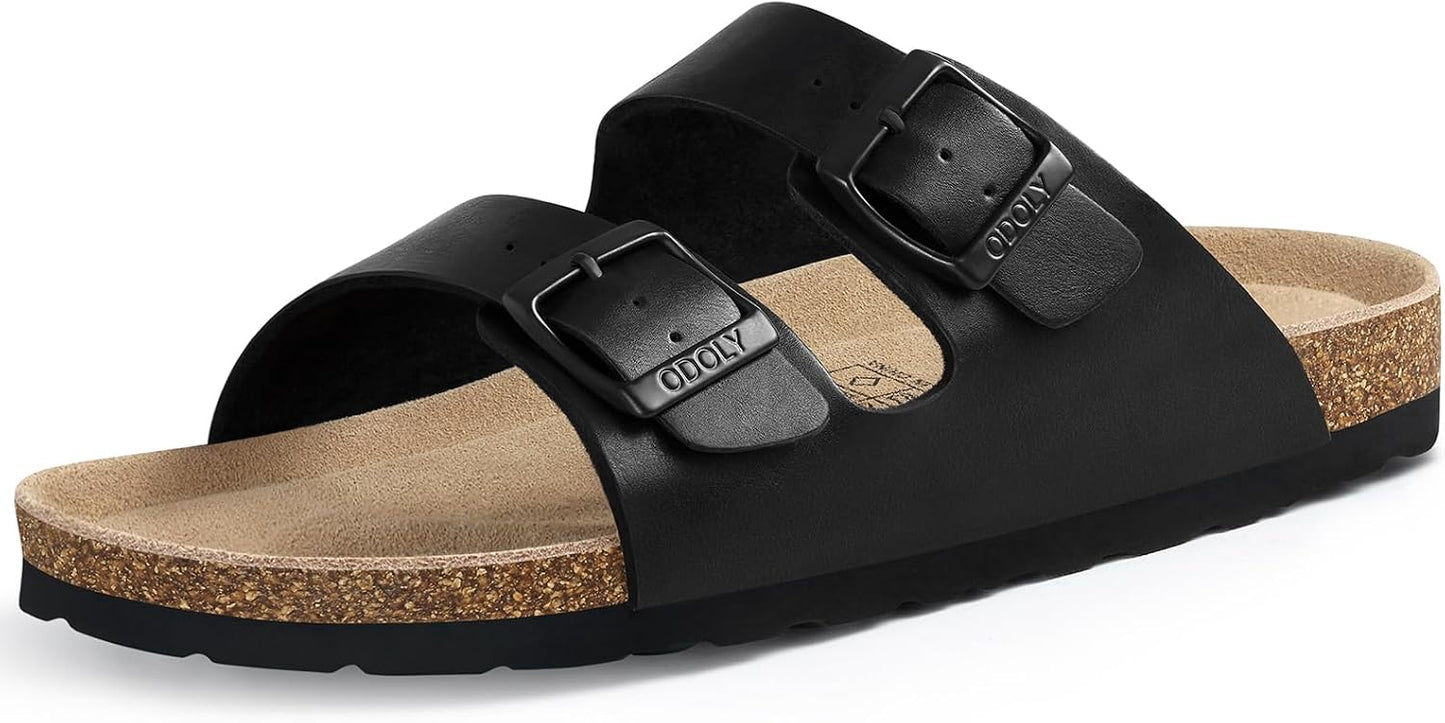 Unisex Cork Footbed Slide Sandal