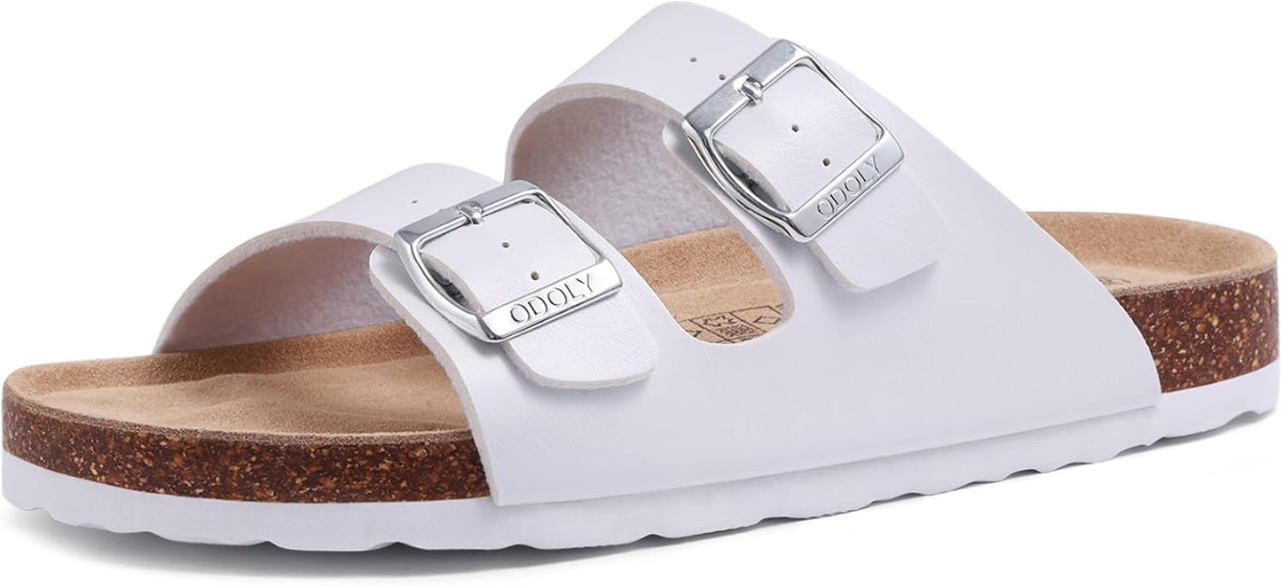 Unisex Cork Footbed Slide Sandal