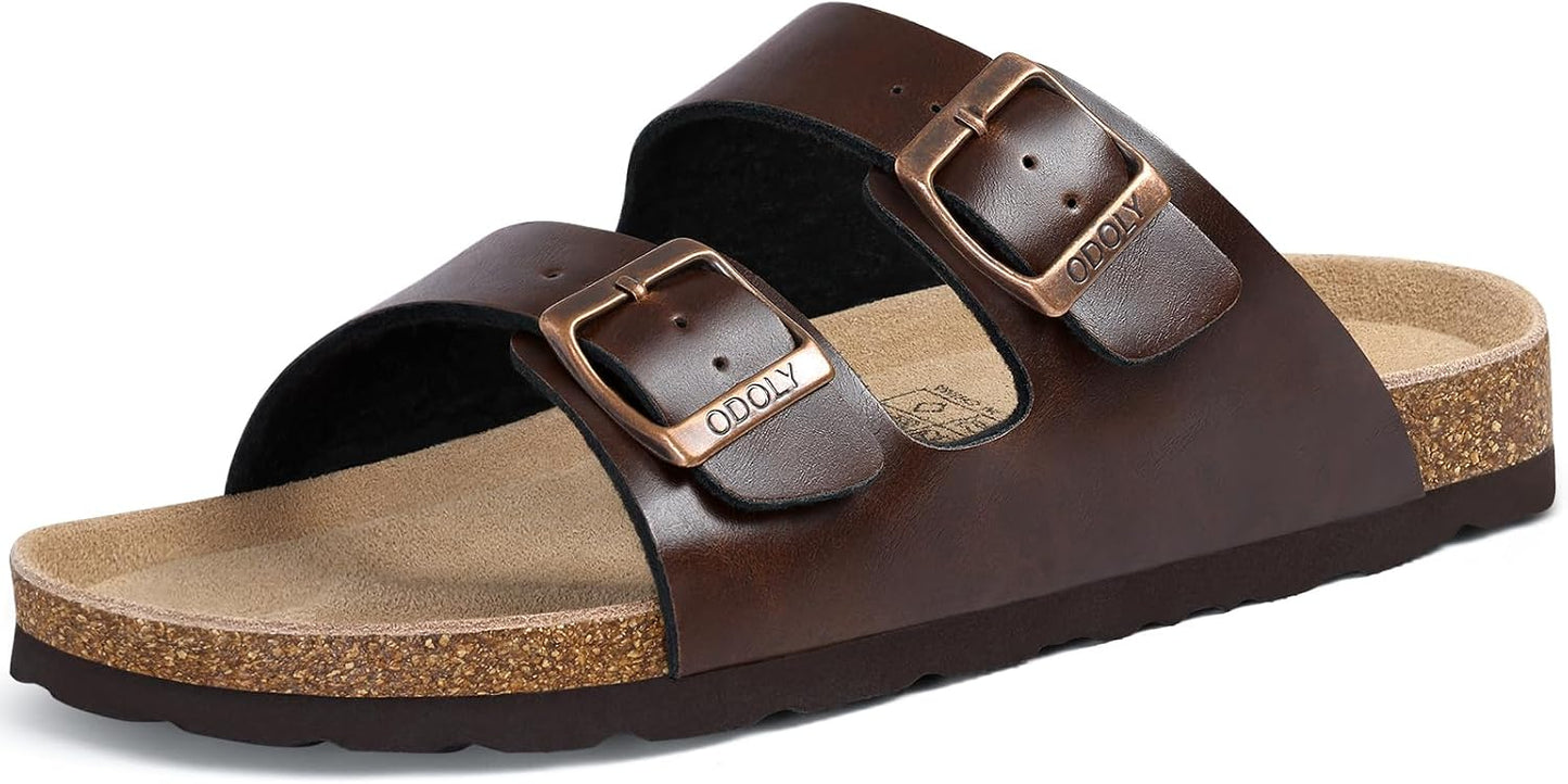 Unisex Cork Footbed Slide Sandal