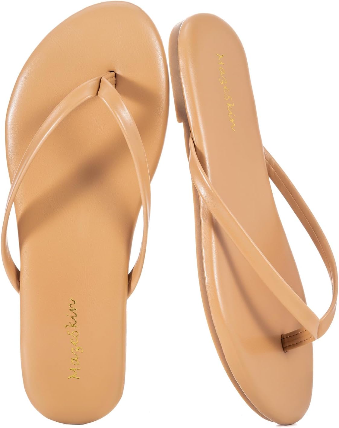 Women's Memory Foam Comfortable Flat Thong Sandals