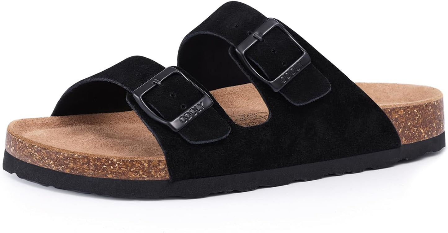 Unisex Cork Footbed Slide Sandal