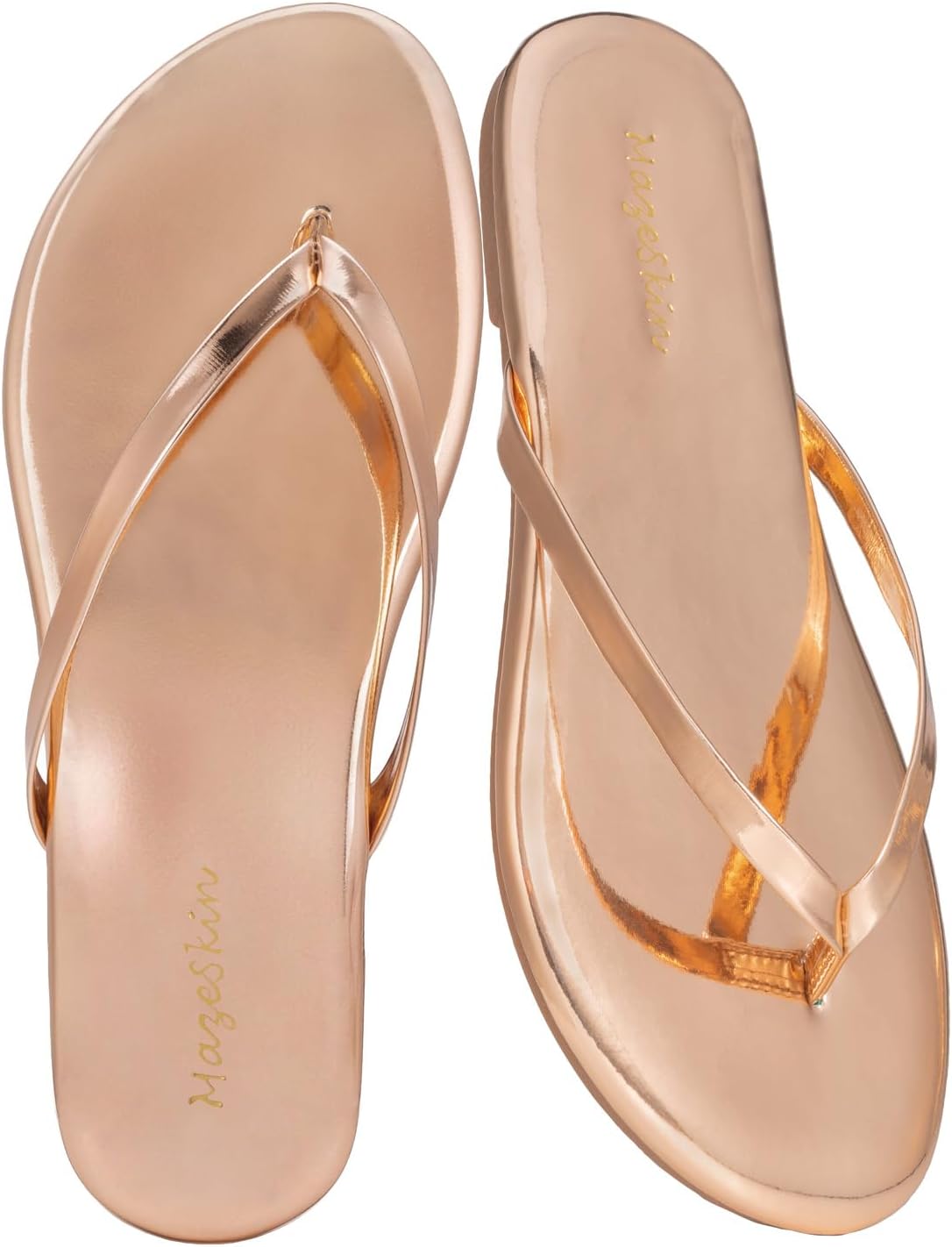 Women's Memory Foam Comfortable Flat Thong Sandals