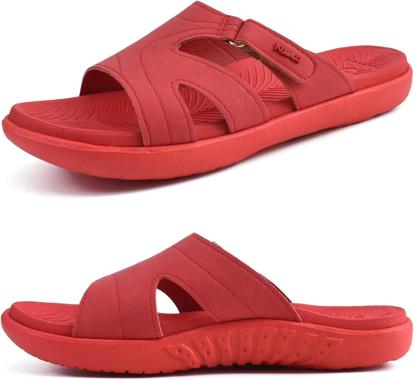 Womens Fashion Orthotic Slides Ladies Lightweight Athletic