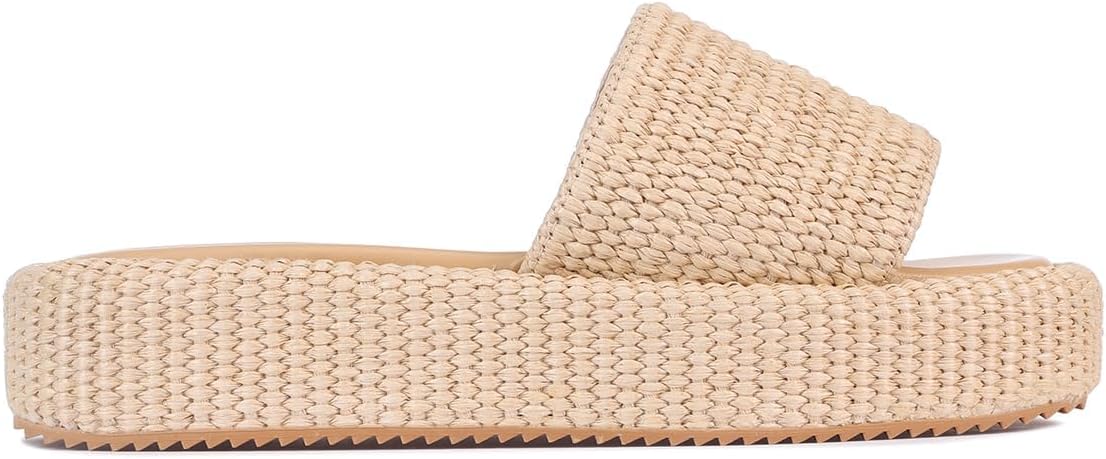 Platform Sandals Women Raffia Wicker Espadrilles