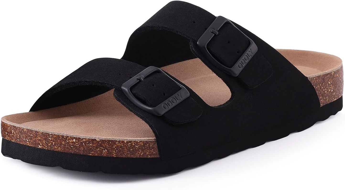 Unisex Cork Footbed Slide Sandal