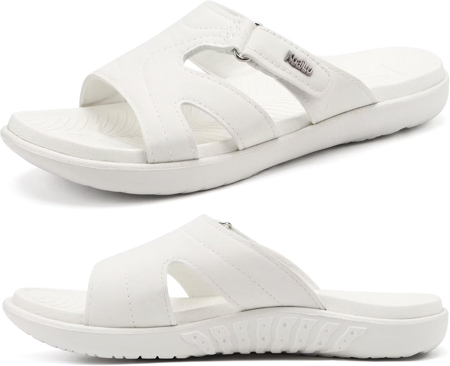 Womens Fashion Orthotic Slides Ladies Lightweight Athletic