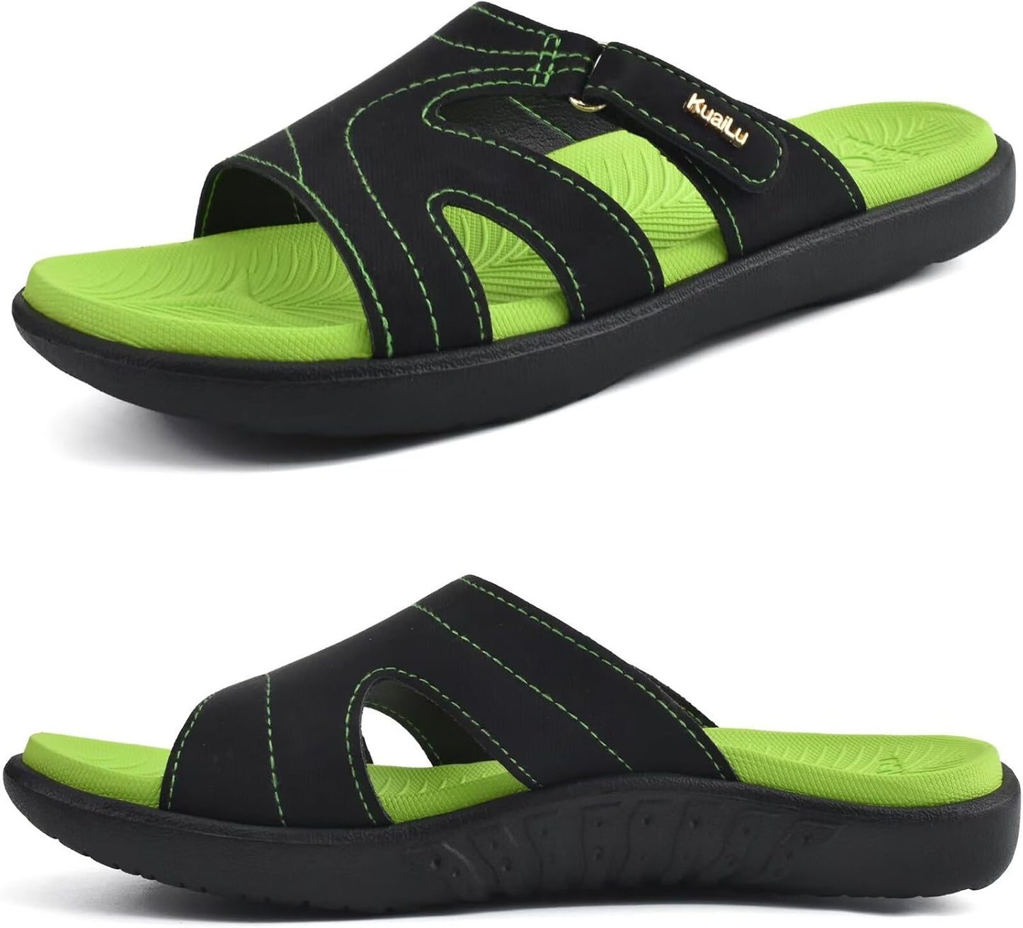 Womens Fashion Orthotic Slides Ladies Lightweight Athletic