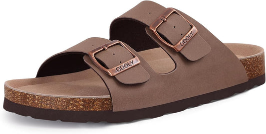 Unisex Cork Footbed Slide Sandal