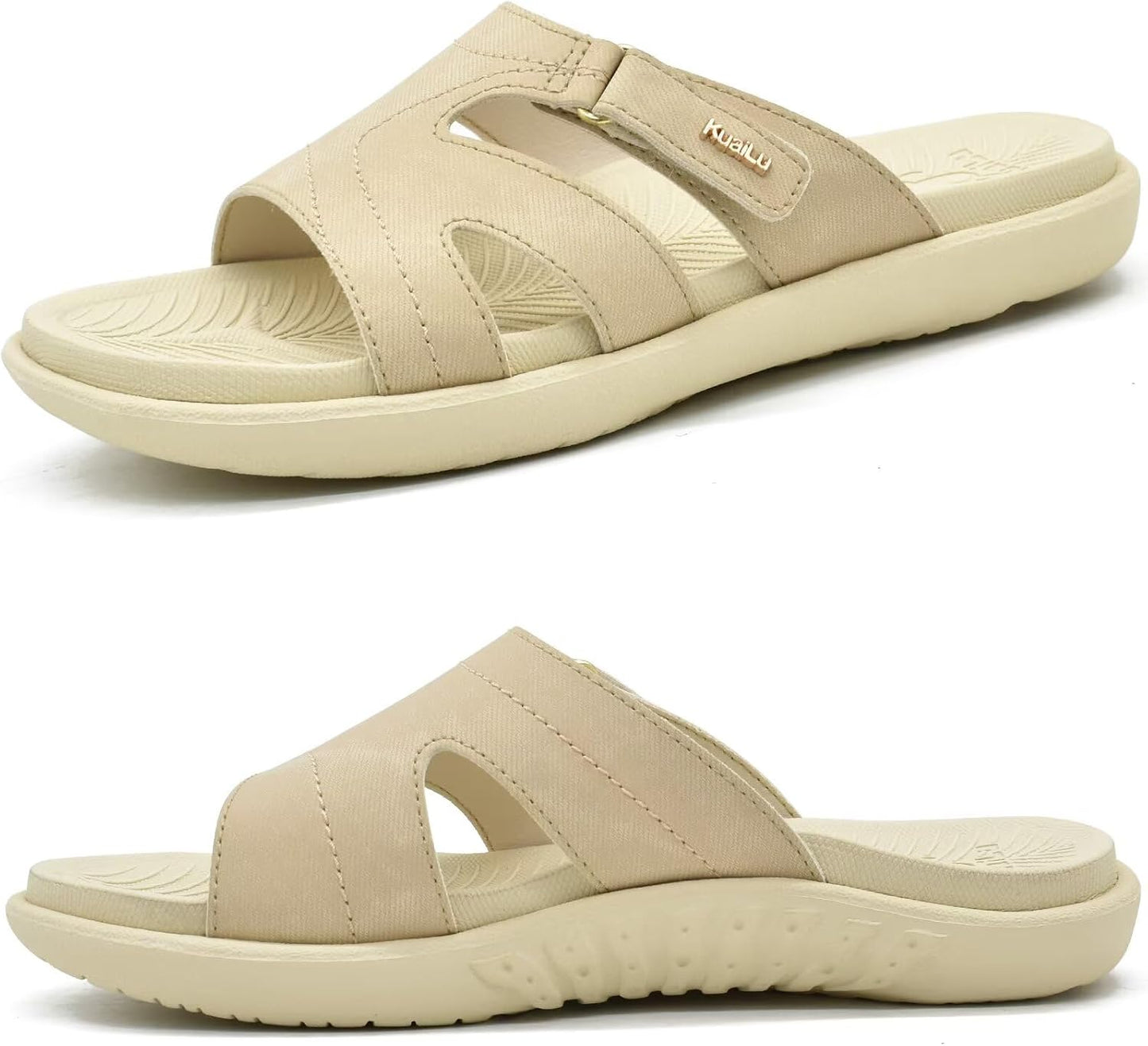 Womens Fashion Orthotic Slides Ladies Lightweight Athletic