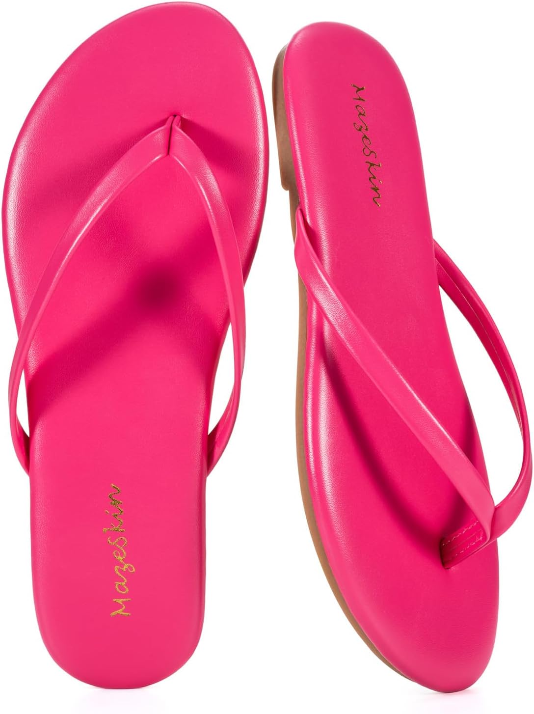 Women's Memory Foam Comfortable Flat Thong Sandals