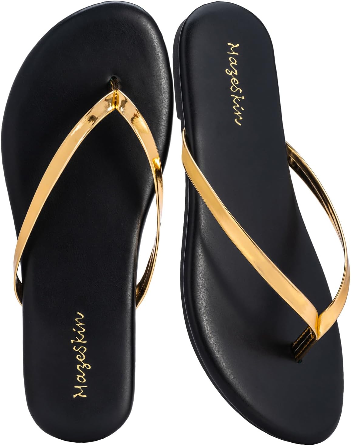 Women's Memory Foam Comfortable Flat Thong Sandals
