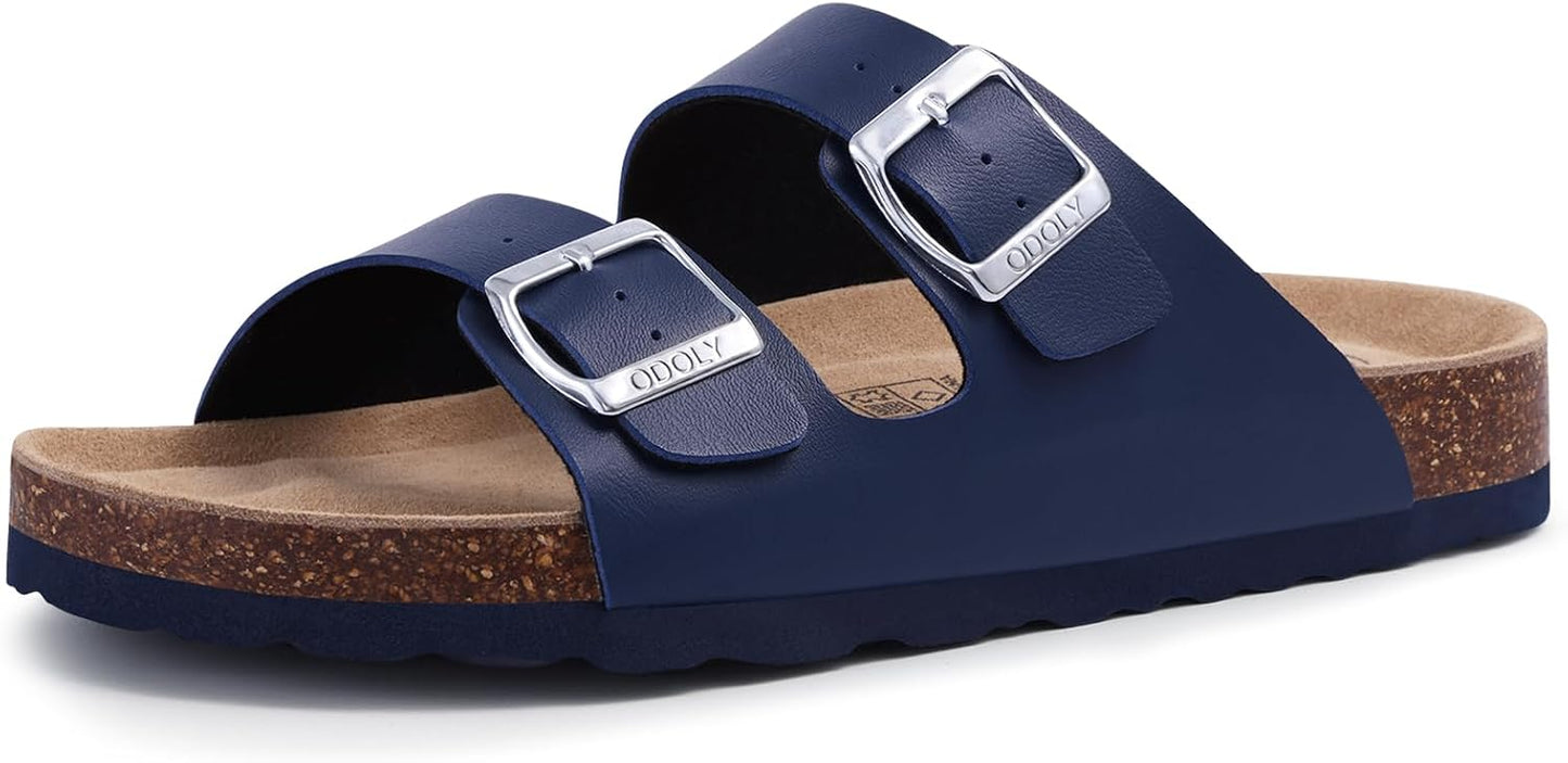 Unisex Cork Footbed Slide Sandal