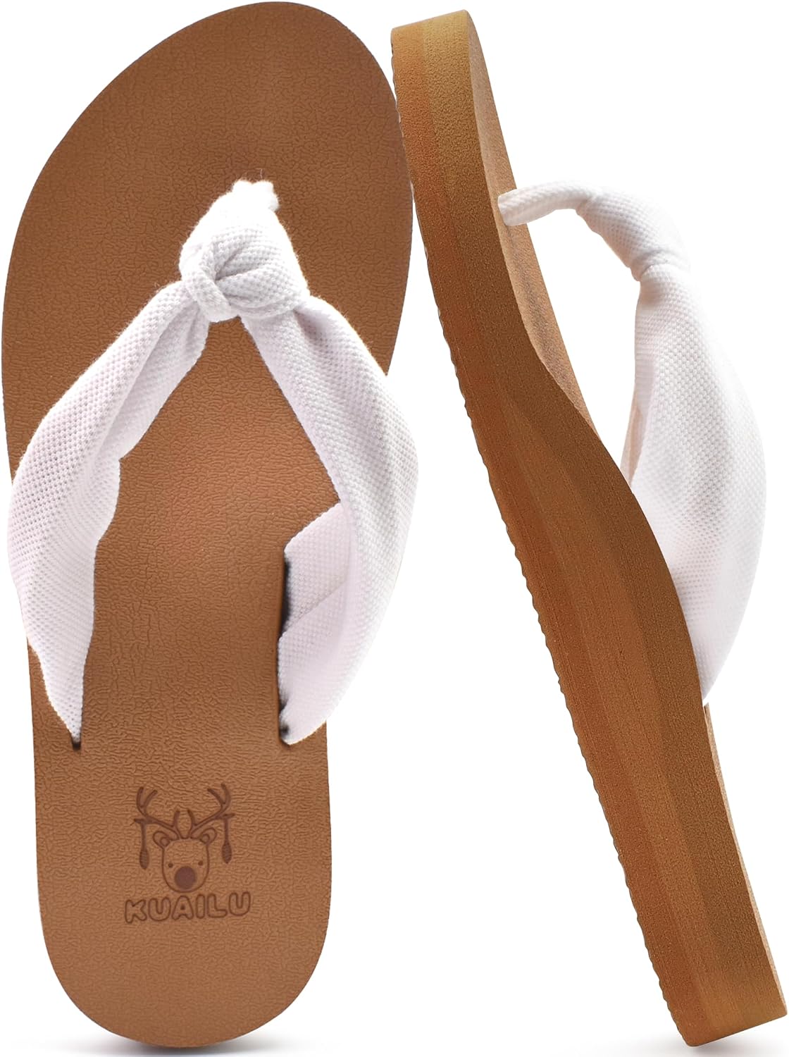 Flip Flops Women Arch Support Yoga Mat