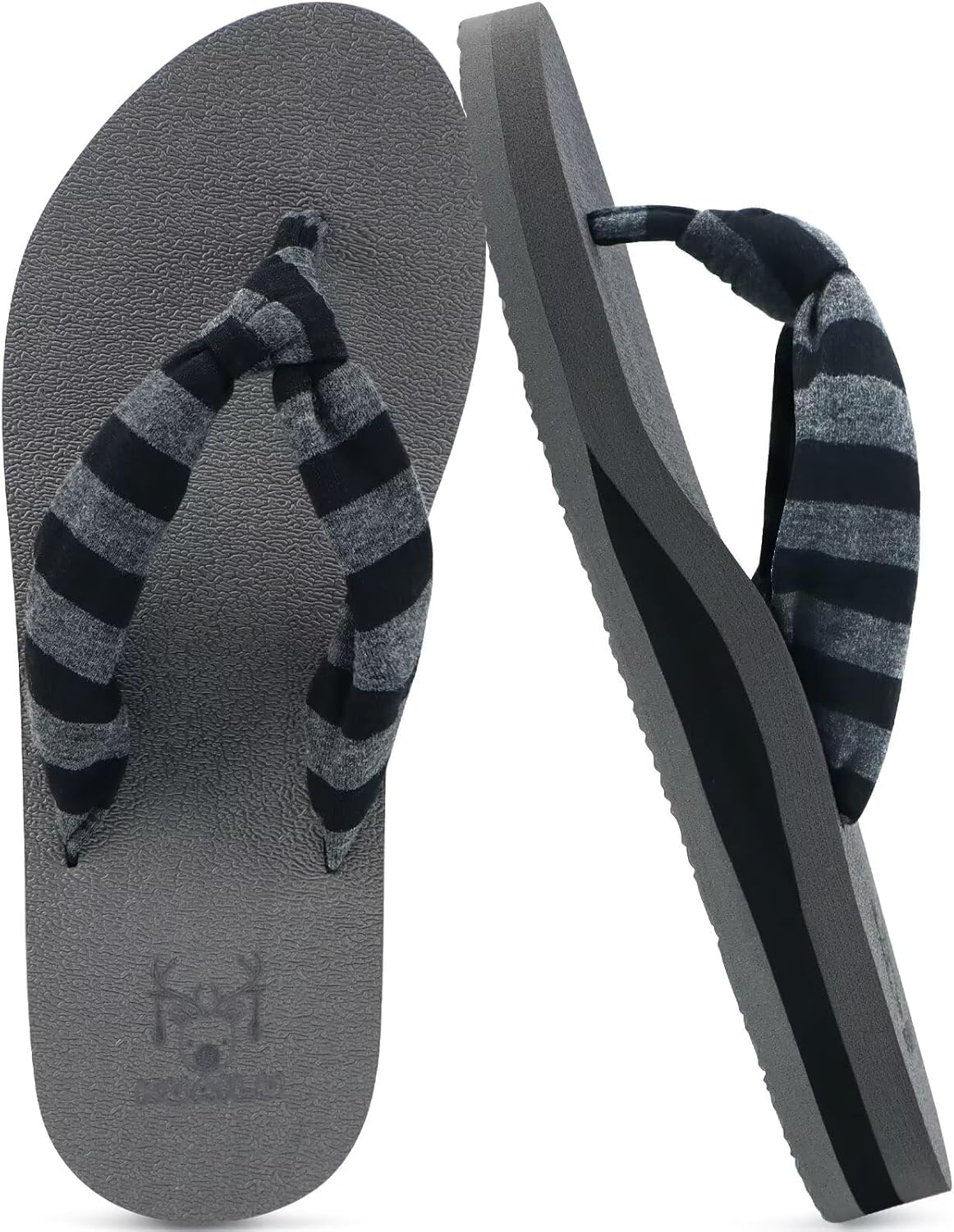 Flip Flops Women Arch Support Yoga Mat