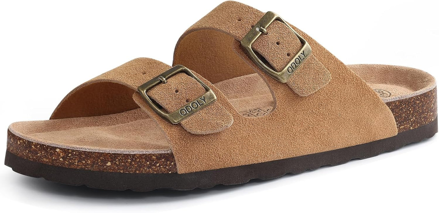 Unisex Cork Footbed Slide Sandal