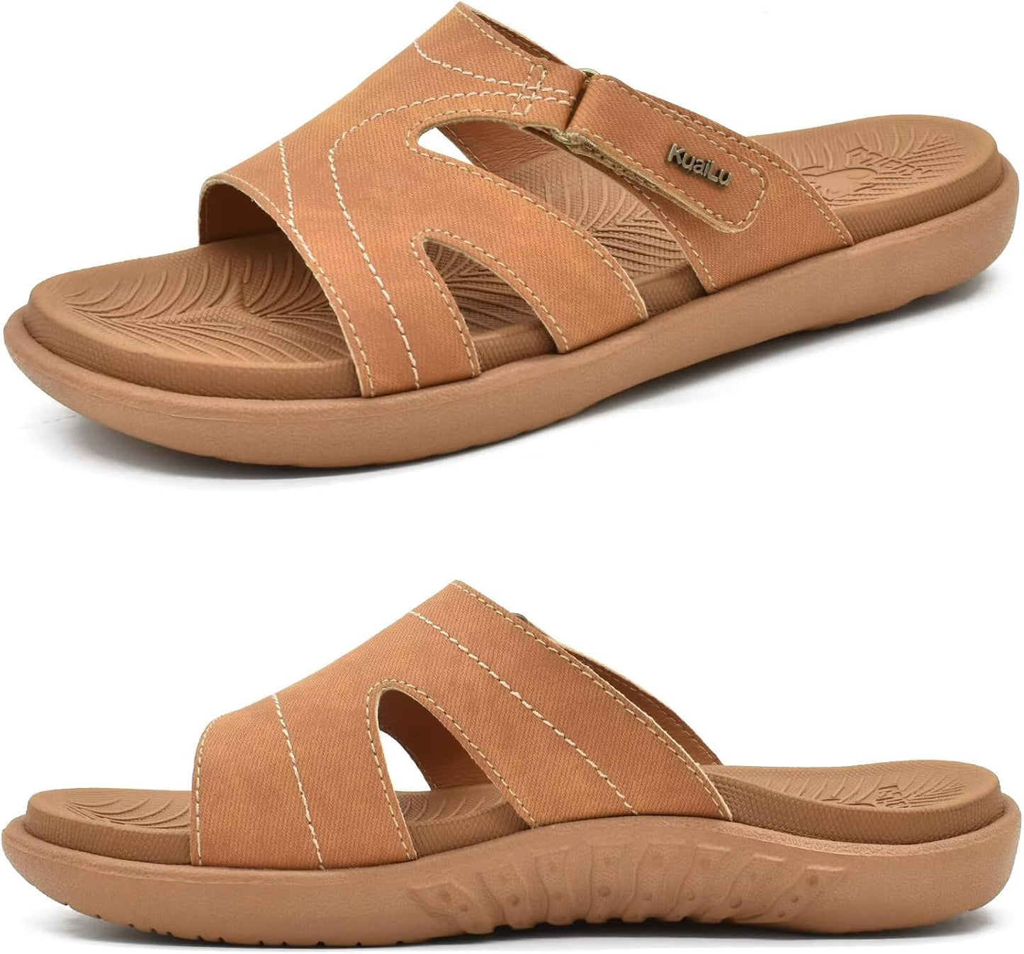 Womens Fashion Orthotic Slides Ladies Lightweight Athletic