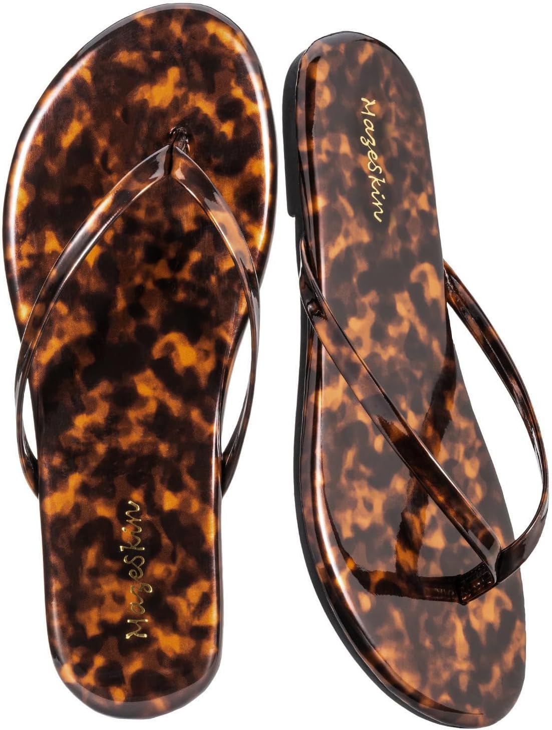 Women's Memory Foam Comfortable Flat Thong Sandals