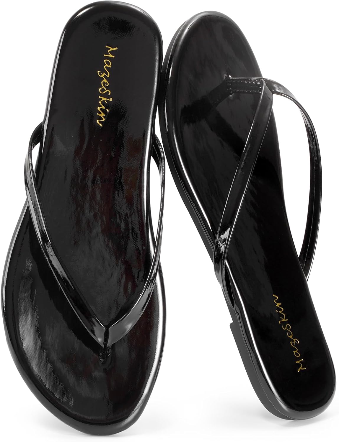 Women's Memory Foam Comfortable Flat Thong Sandals