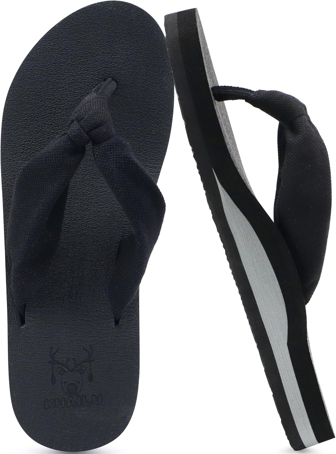Flip Flops Women Arch Support Yoga Mat