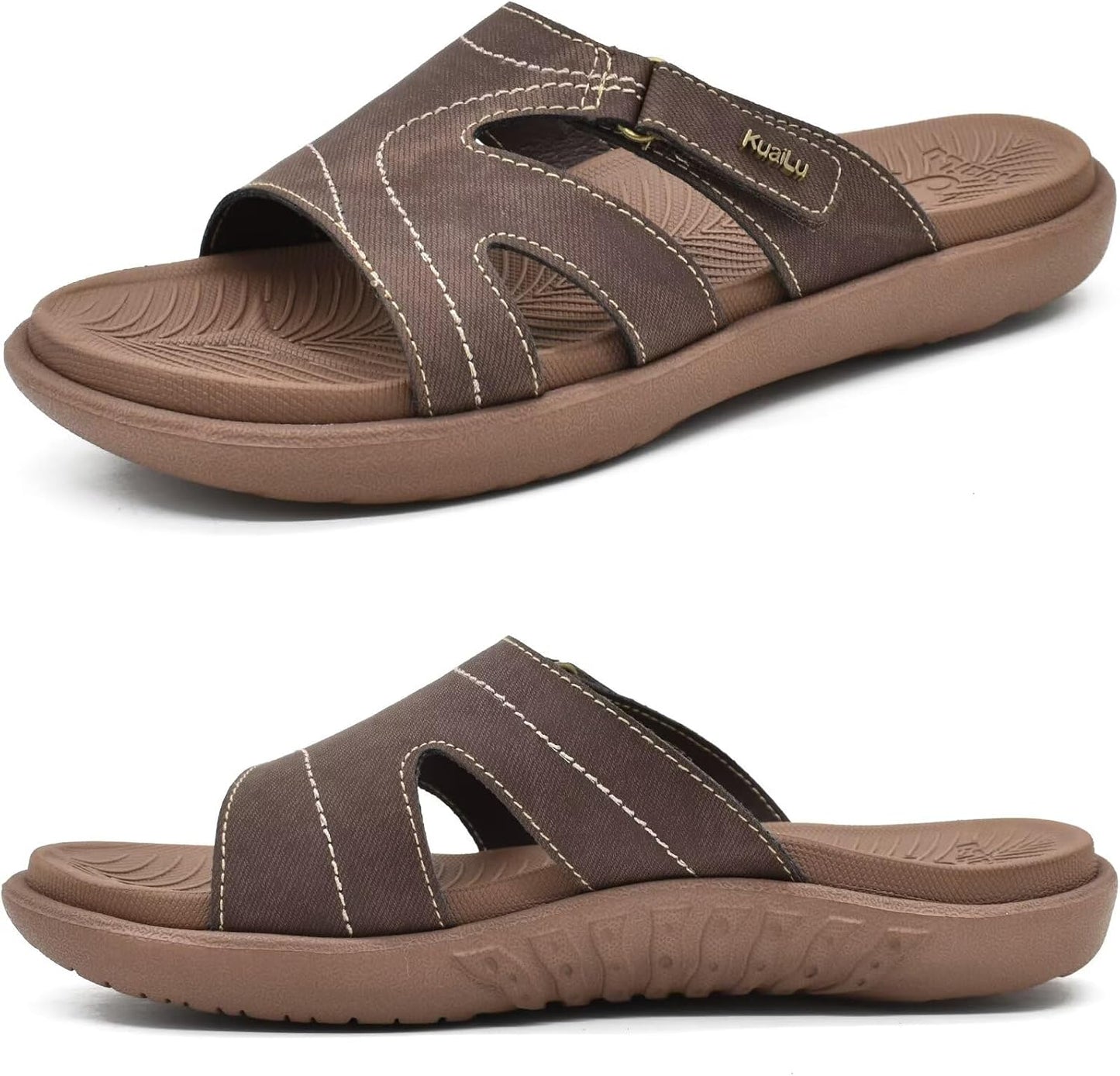 Womens Fashion Orthotic Slides Ladies Lightweight Athletic