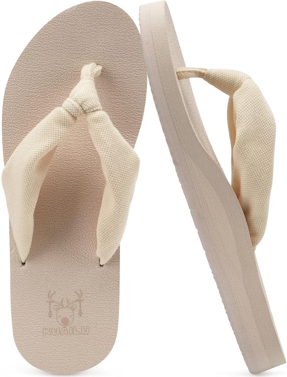 Flip Flops Women Arch Support Yoga Mat