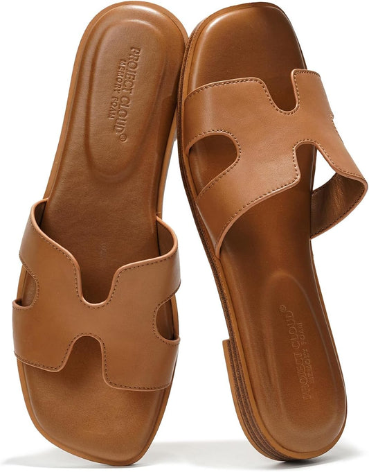 100% Genuine Leather Sandals for Women 2026