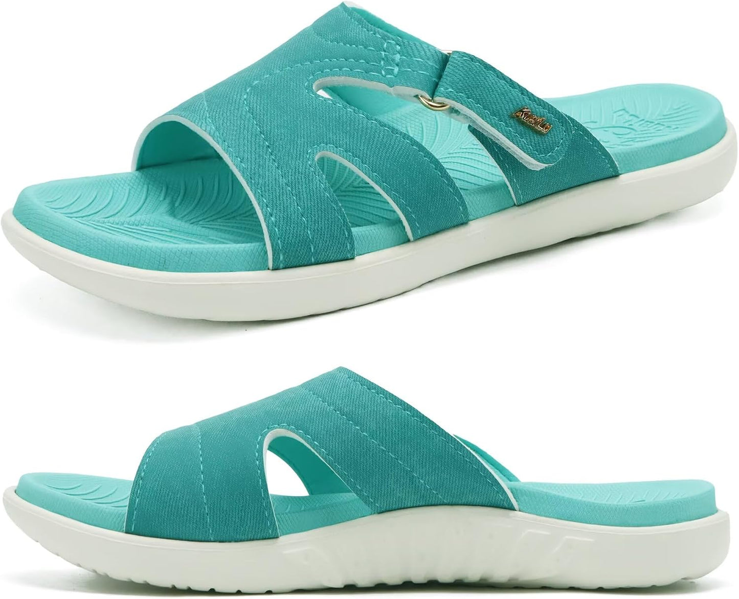 Womens Fashion Orthotic Slides Ladies Lightweight Athletic