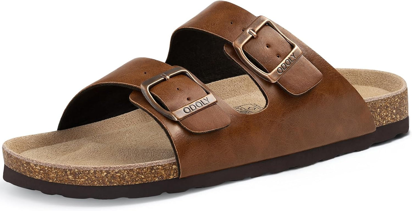 Unisex Cork Footbed Slide Sandal