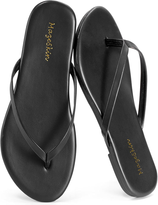 Women's Memory Foam Comfortable Flat Thong Sandals