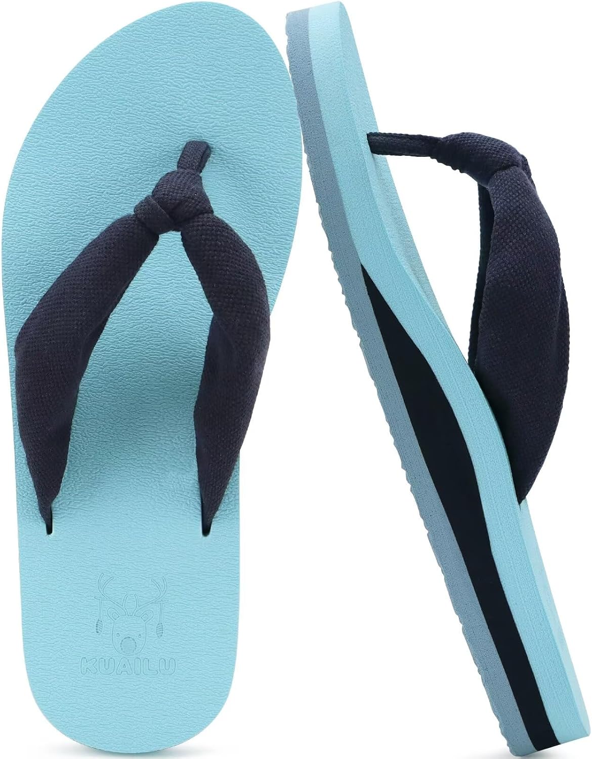 Flip Flops Women Arch Support Yoga Mat