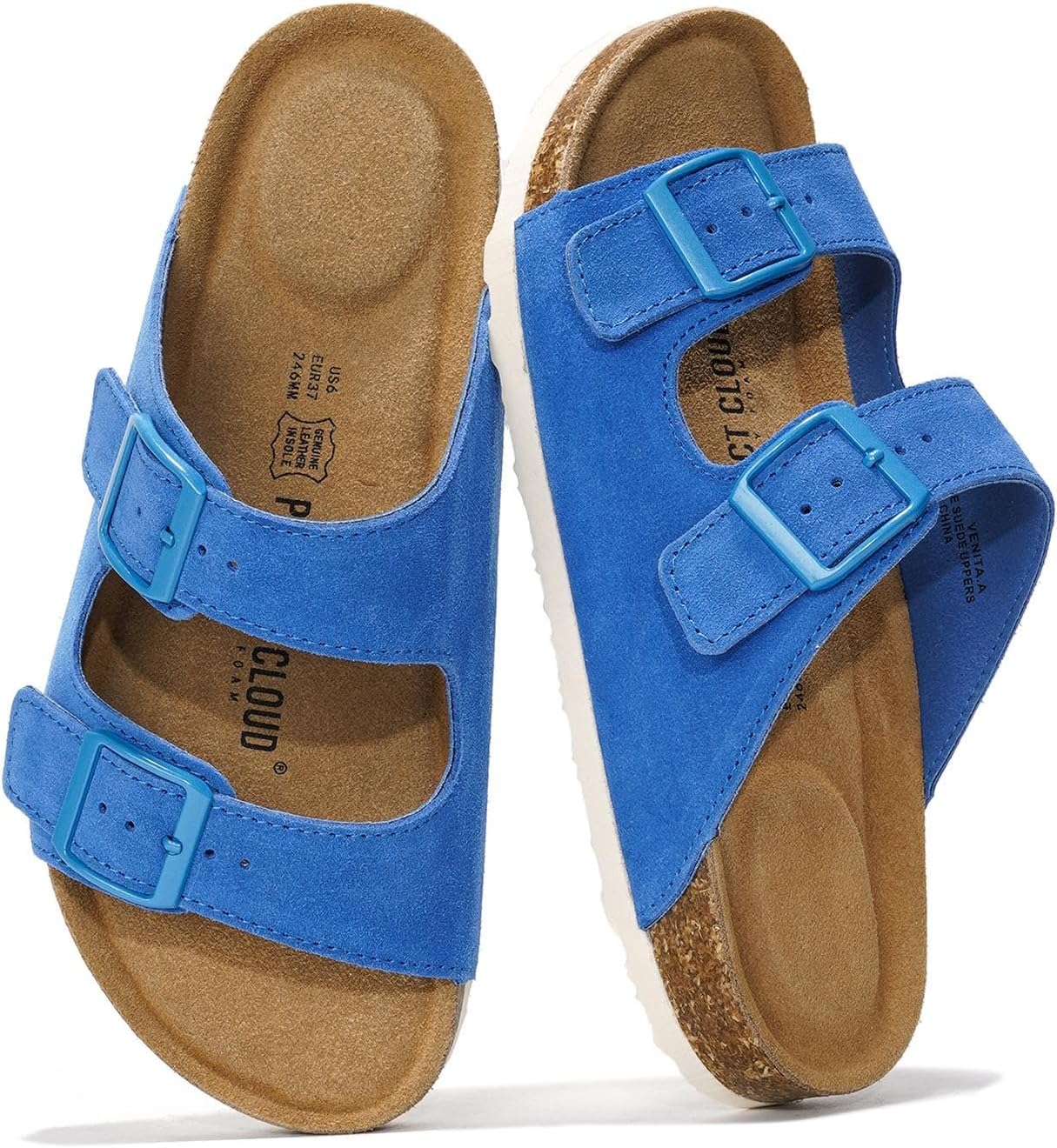 100% Genuine Leather Flat Sandals For Women 2026