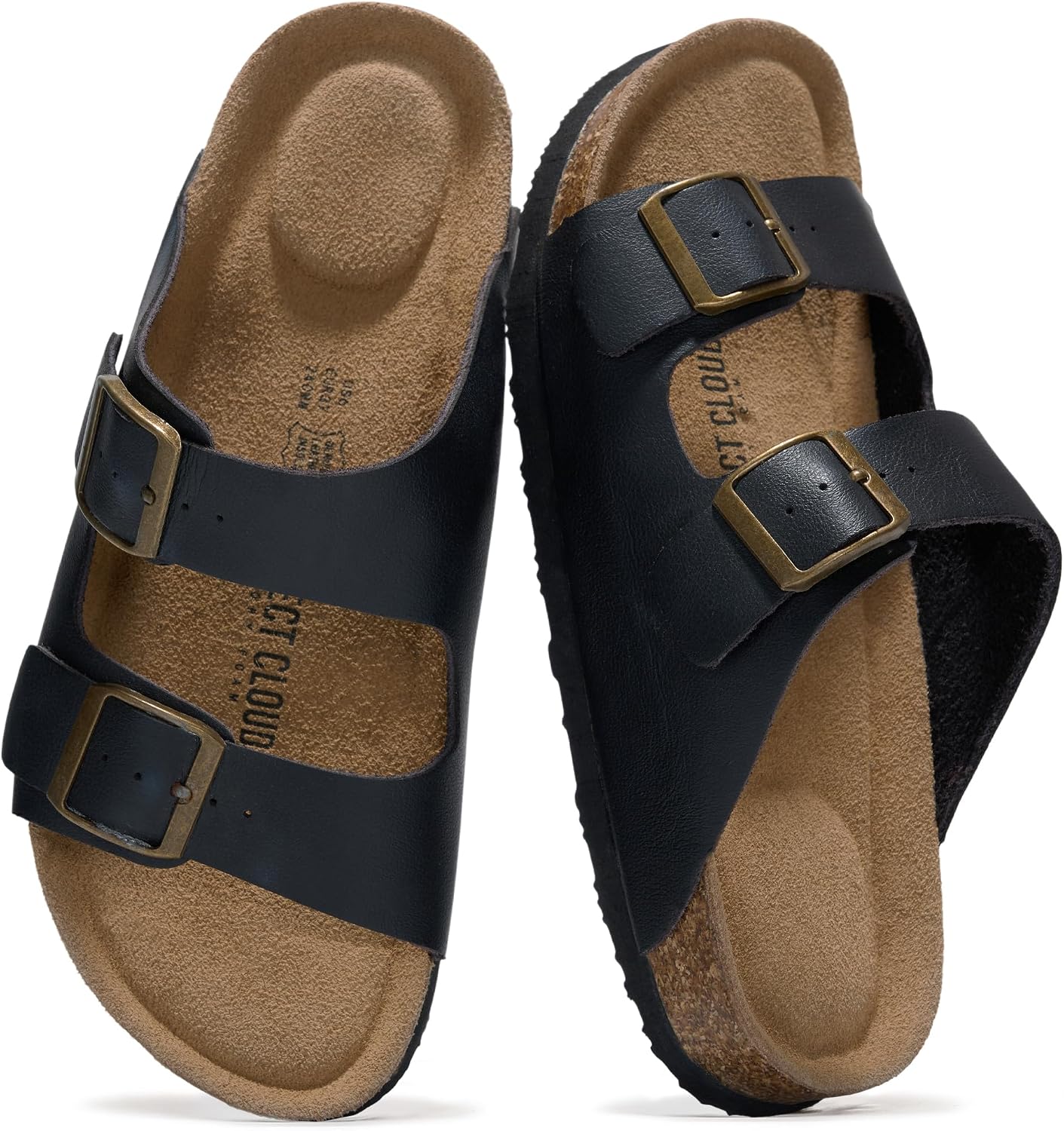100% Genuine Leather Flat Sandals For Women 2026