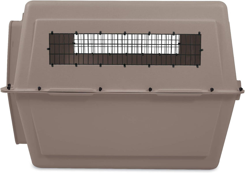 Petmate Ultra Vari Dog Kennel for Extra Large Dogs (Durable. Heavy Duty Dog Travel Crate. Made with Recycled Materials. 48 in. Long) 90 to 125 lbs. Made in USA