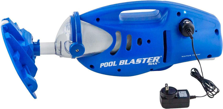POOL BLASTER Max CG Commercial Grade Cordless Rechargeable Pool Vacuum Cleaner. High Capacity. Increased Power. 60 Min Run Time. Handheld. Hoseless. for In-Ground and Above Ground Pools